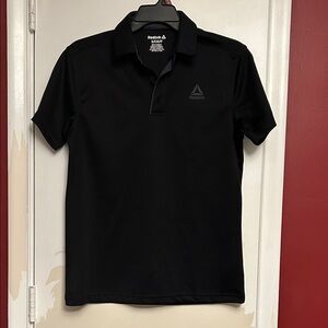 NWOT Reebok Men's Classic Black Polo